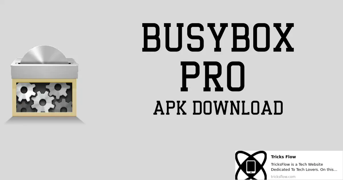 Busybox Pro Apk (2022) v72 [Latest Paid Version Download]